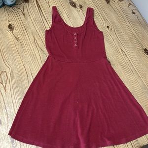 Red dress size small